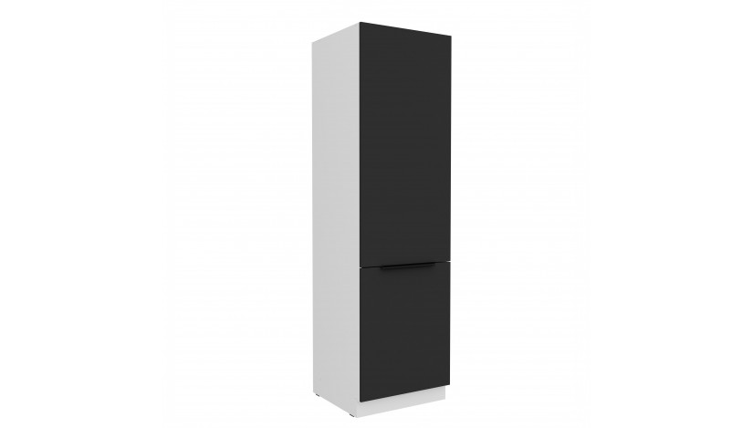 ARIA BL/WH 60 LO-210 2F įmont. šaldytuvo spinta