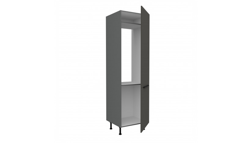 ARIA GR/ANT 60 LO-215 2F įmont. šaldytuvo spinta