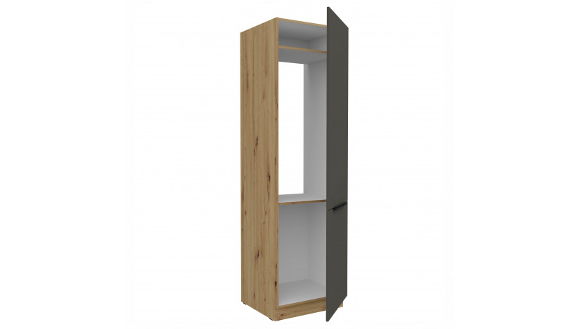 ARIA GR/AR 60 LO-210 2F įmont. šaldytuvo spinta