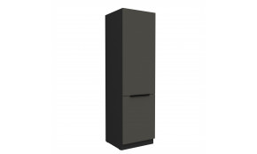 ARIA GR/BL 60 LO-210 2F įmont. šaldytuvo spinta