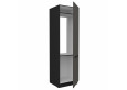 ARIA GR/BL 60 LO-210 2F įmont. šaldytuvo spinta