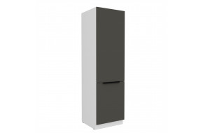 ARIA GR/WH 60 LO-210 2F įmont. šaldytuvo spinta