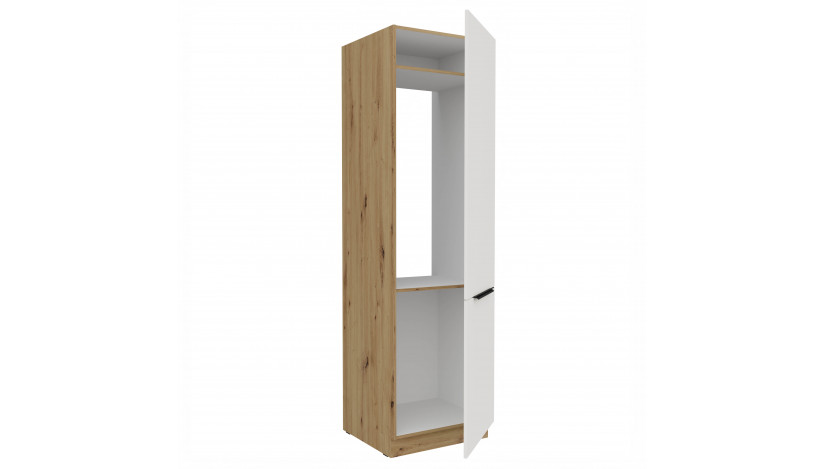 ARIA WH/AR 60 LO-210 2F įmont. šaldytuvo spinta