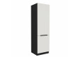 ARIA WH/BL 60 LO-210 2F įmont. šaldytuvo spinta