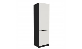 ARIA WH/BL 60 LO-210 2F įmont. šaldytuvo spinta