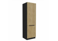 CREMONA BL 60 LO-210 2F įmont. šaldytuvo spinta