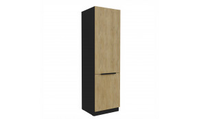 CREMONA BL 60 LO-210 2F įmont. šaldytuvo spinta