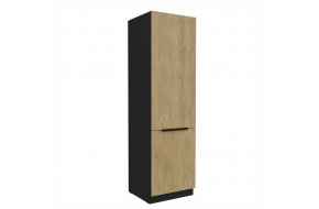 CREMONA BL 60 LO-210 2F įmont. šaldytuvo spinta