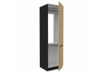 CREMONA BL 60 LO-210 2F įmont. šaldytuvo spinta
