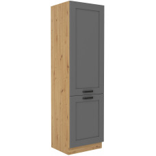 LUNA 60 LO-210 2F šaldytuvo spinta Dustgrey Artisan