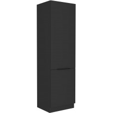 SIENA 60 LO-210 2F šaldytuvo spinta juoda