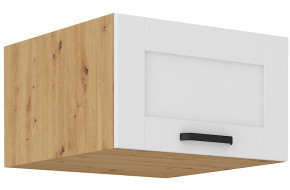 LUNA 60 NAGU-36 1F antresolinė spintelė 57 cm gylis Balta Artisan