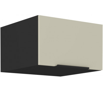 ARONA 60 NAGU-36 1F antresolinė spintelė 57 cm gylis juoda