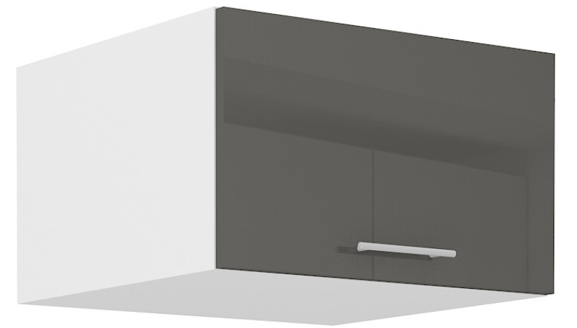 LARA 60 NAGU-36 1F antresolinė spintelė 57 cm gylis grey