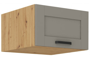 LUNA 60 NAGU-36 1F antresolinė spintelė 57 cm gylis Claygrey Artisan