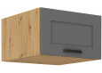 LUNA 60 NAGU-36 1F antresolinė spintelė 57 cm gylis Dustgrey Artisan