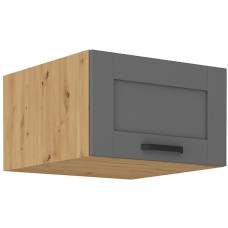 LUNA 60 NAGU-36 1F antresolinė spintelė 57 cm gylis Dustgrey Artisan