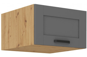 LUNA 60 NAGU-36 1F antresolinė spintelė 57 cm gylis Dustgrey Artisan