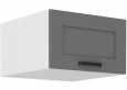 LUNA 60 NAGU-36 1F antresolinė spintelė 57 cm gylis Dustgrey Balta