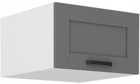 LUNA 60 NAGU-36 1F antresolinė spintelė 57 cm gylis Dustgrey Balta