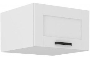 LUNA 60 NAGU-36 1F antresolinė spintelė 57 cm gylis balta balta