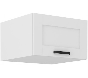 LUNA 60 NAGU-36 1F antresolinė spintelė 57 cm gylis balta balta