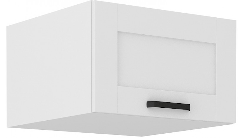 LUNA 60 NAGU-36 1F antresolinė spintelė 57 cm gylis balta balta
