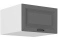 Stilo 60 NAGU-36 1F antresolinė spintelė 57 cm gylis Dustgrey balta