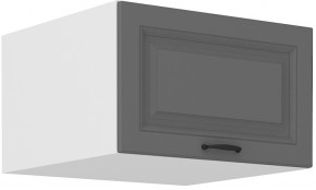 Stilo 60 NAGU-36 1F antresolinė spintelė 57 cm gylis Dustgrey balta
