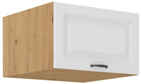 Stilo 60 NAGU-36 1F antresolinė spintelė 57 cm gylis artisan balta