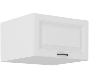 Stilo 60 NAGU-36 1F antresolinė spintelė 57 cm gylis balta balta