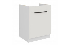 ARIA WH/WH 60 ZL 1S BB PREMIUM kriauklės spintelė su stalčiumi