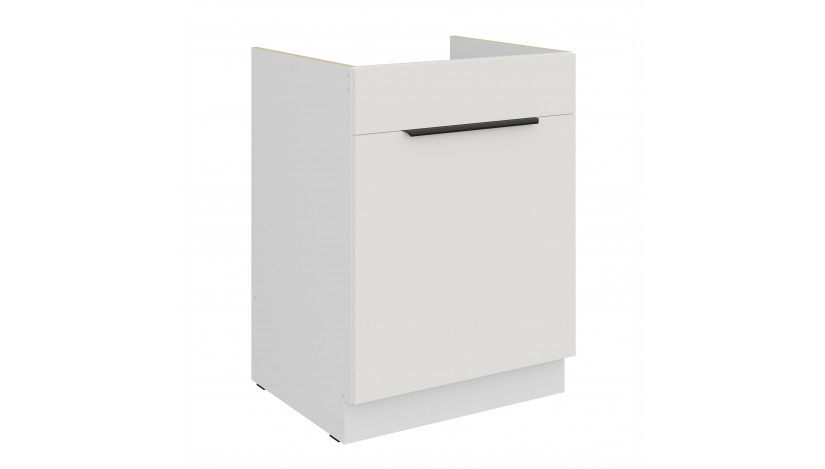 ARIA WH/WH 60 ZL 1S BB PREMIUM kriauklės spintelė su stalčiumi