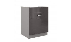GREY 60 ZL 1S BB PREMIUM kriauklės spintelė su stalčiumi