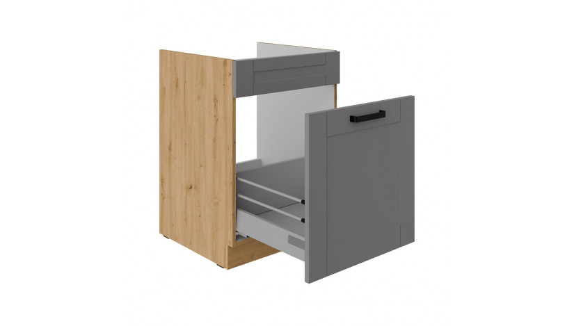 LUNA 60 ZL 1S BB PREMIUM Dustgrey Artisan kriauklės spintelė su stalčiumi