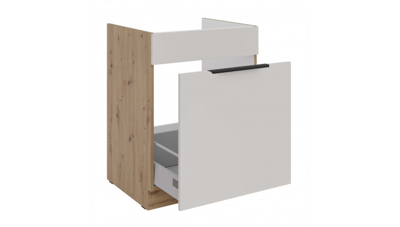 SOLEA 60 ZL 1S BB PREMIUM kriauklės spintelė su stalčiumi