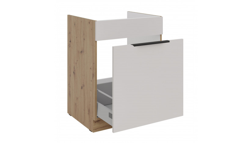SOLEA 60 ZL 1S BB PREMIUM kriauklės spintelė su stalčiumi