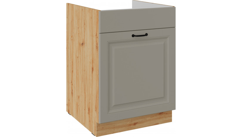 STILO 60 ZL 1S BB PRE kriauklės spintelė su stalčiumi Claygrey artisan