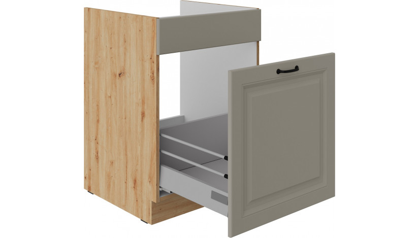 STILO 60 ZL 1S BB PRE kriauklės spintelė su stalčiumi Claygrey artisan