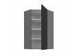 ARIA BL/ANT 60x60 GN-108 1F 45° pakabinama kampinė spintelė