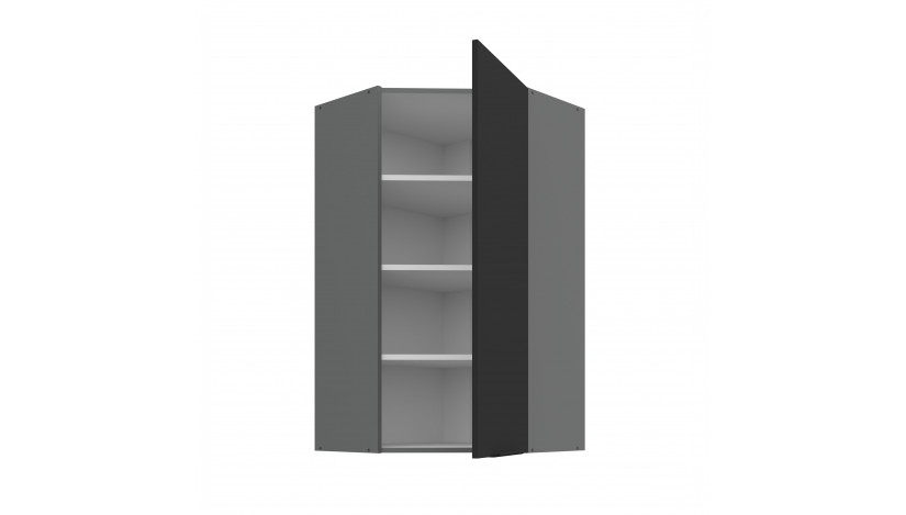 ARIA BL/ANT 60x60 GN-108 1F 45° pakabinama kampinė spintelė
