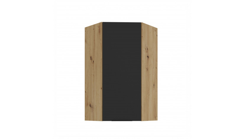 ARIA BL/AR 60x60 GN-108 1F 45° pakabinama kampinė spintelė
