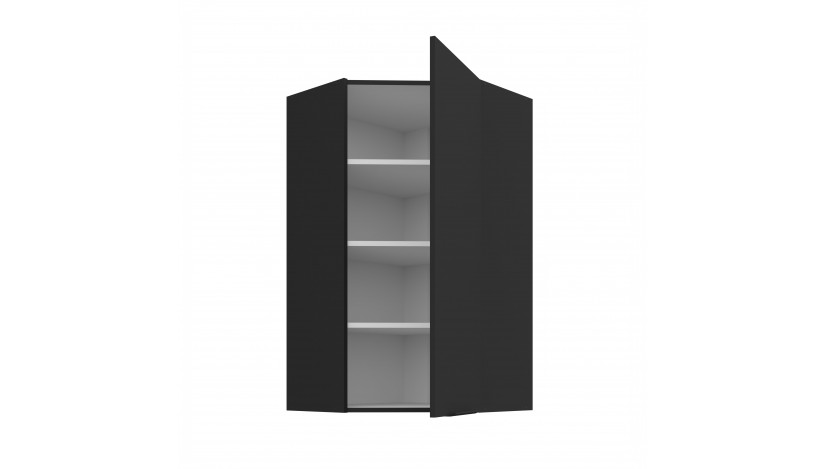ARIA BL/BL 60x60 GN-108 1F 45° pakabinama kampinė spintelė