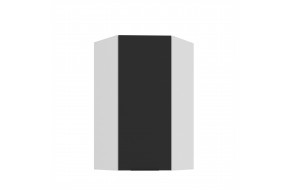 ARIA BL/WH 60x60 GN-108 1F 45° pakabinama kampinė spintelė