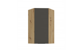 ARIA GR/AR 60x60 GN-108 1F 45° pakabinama kampinė spintelė