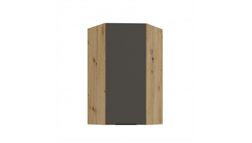 ARIA GR/AR 60x60 GN-108 1F 45° pakabinama kampinė spintelė
