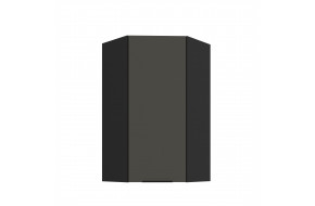 ARIA GR/BL 60x60 GN-108 1F 45° pakabinama kampinė spintelė