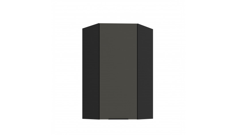 ARIA GR/BL 60x60 GN-108 1F 45° pakabinama kampinė spintelė
