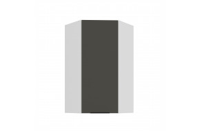 ARIA GR/WH 60x60 GN-108 1F 45° pakabinama kampinė spintelė