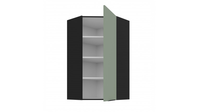 ARIA SA/BL 60x60 GN-108 1F 45° pakabinama kampinė spintelė